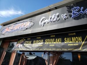 X-Site Grill & Bistro Restaurant Menu - Burnaby