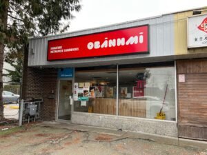 Obanhmi Restaurant Menu