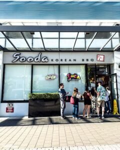 Sooda Korean BBQ Restaurant Menu - Burnaby