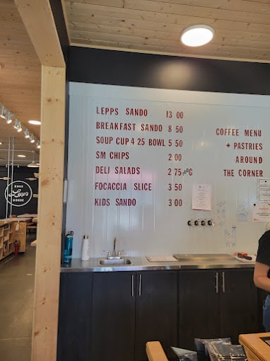Lepp's Bakehouse & Delicatessen Menu - Abbotsford