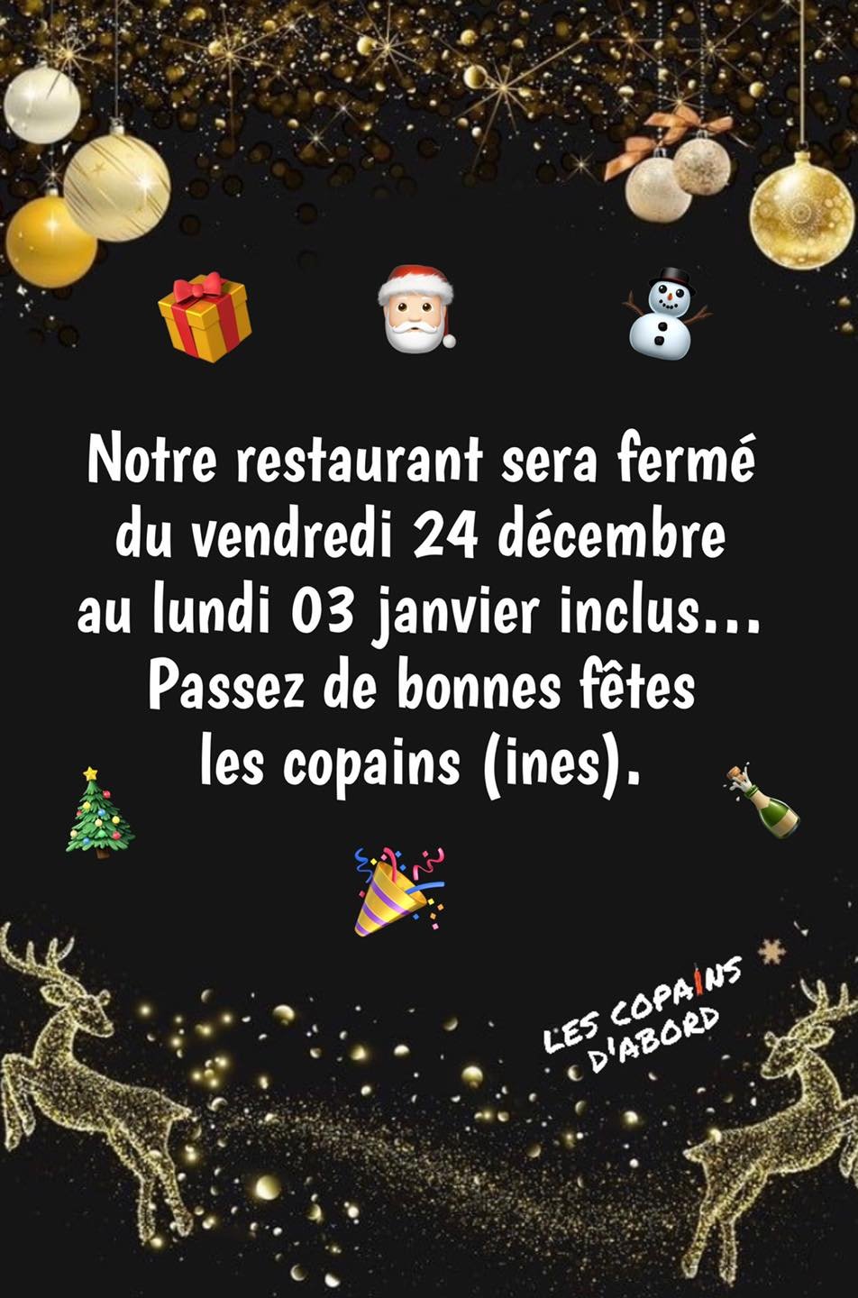 Les Copains d'Abord Menu - Luxembourg