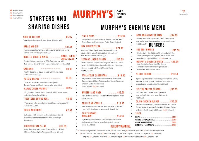 Murphy’s Bistro Cafe