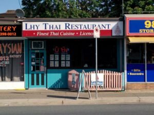 Lhy Thai Restaurant Menu