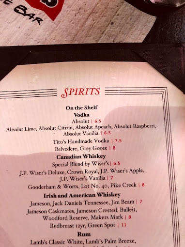 Hermanos Restaurant & Wine Bar Menu