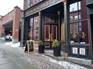 Church Street Steak House Menu