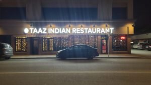 Taaz Restaurant Menu - Kelowna