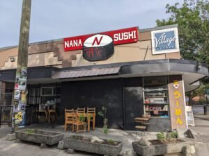 Nana Sushi Restaurant Menu - Nanaimo