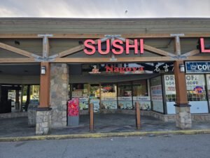 Nagoy a Sushi Restaurant Menu