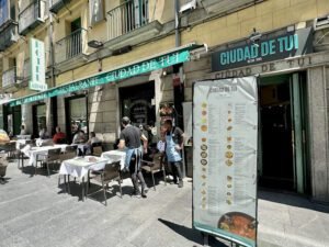 Ciudad De Tui Menu - Madrid