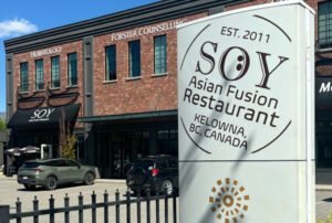 Soy Asian Fusion Restaurant Menu - Kelowna