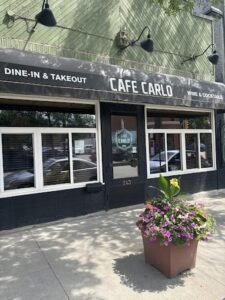 Cafe Carlo Restaurant Menu - Winnipeg