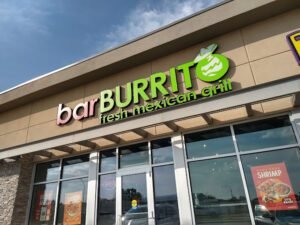 barBURRITO Restaurant Menu