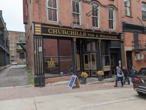 Churchill's Pub & Steakhouse Menu