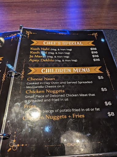 Ambar Surrey Restaurant Menu - Surrey