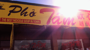 Phở Tâm Vietnamese Restaurant Menu