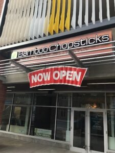 Bamboo Chopsticks Downtown Menu - Kelowna