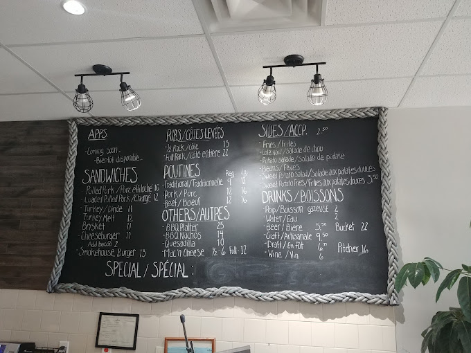 Smoke on The Water Restaurant Menu