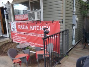 Razia Kitchen Indian Restaurant Menu