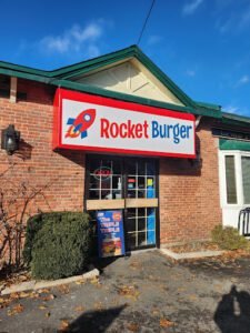 Rocket Burger Restaurant Menu