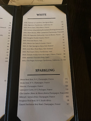 Black Rabbit Restaurant Menu