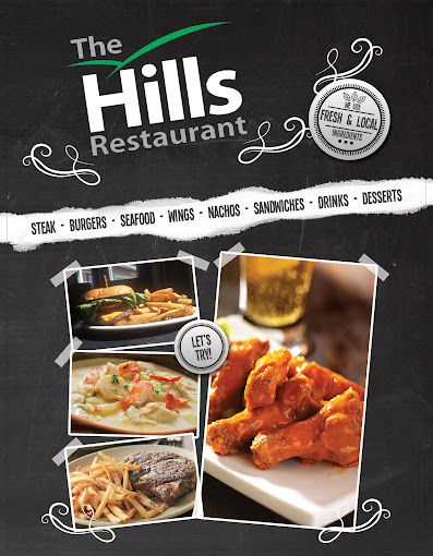 The Hills Restaurant Menu